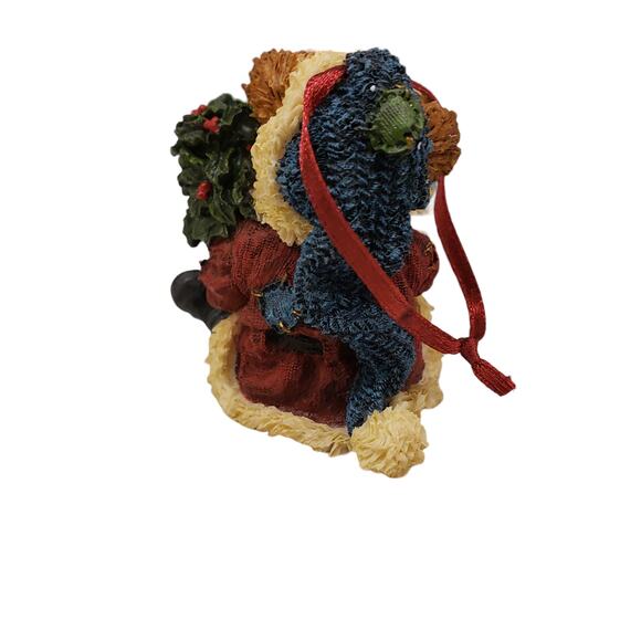 Limited Edition Boyds Bears Mr. Bayberry 2001 Wishes Christmas Santa Ornament - Picture 6 of 16